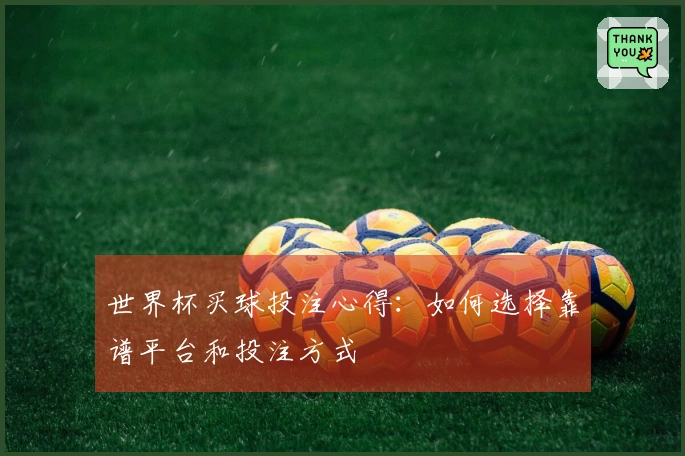 世界杯买球投注心得：如何选择靠谱平台和投注方式
